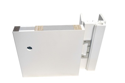 Дверь Kapelli classic гладкая, декор, Орех миланский