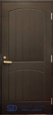 Теплая входная дверь SWEDOOR by Jeld-Wen Function F2000 Eco, коричневая (цвет RR32)