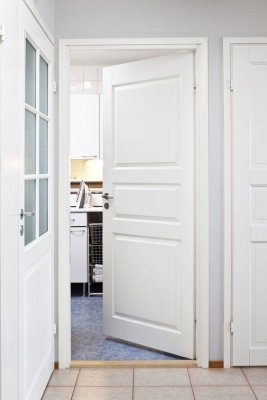 Дверь белая филенчатая SWEDOOR by Jeld-Wen Style 1 OEM фотография