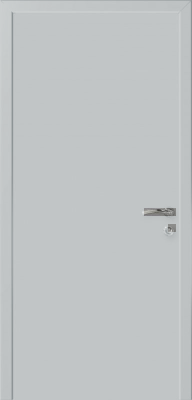 Дверь Kapelli classic гладкая, моноколор 7035