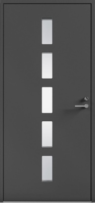 Дверь входная Kaski Future Naos Thermo, Белый NCS S 0502-Y, 10*21, левое