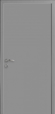 Дверь Kapelli противопожарная EI30, моноколор, М7x21, Моноколор 7040, правая