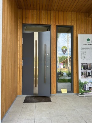 Тёплая входная дверь с терморазрывом NORD 85 Термико НС-15 фотография