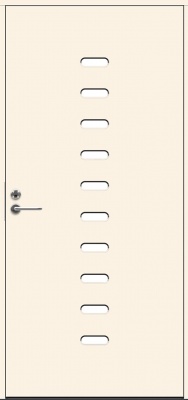Теплая входная дверь SWEDOOR by Jeld-Wen Character Tajo Eco, М10x21, Правая