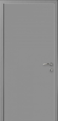  Дверь Kapelli противопожарная EI30, моноколор, М7x21, Моноколор 7040, левая