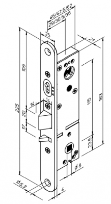 Замок ABLOY®  LE315