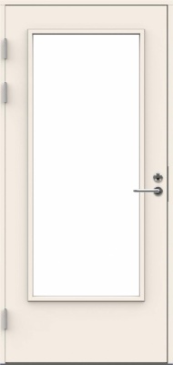  Дверь входная террасная SWEDOOR by Jeld-Wen PO2090 W18, M9x21, Левая, Белый NCS S 0502-Y