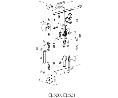 Замок электромеханический Abloy (Аблой) EL561