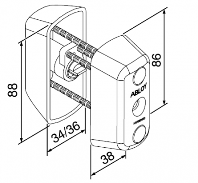 Цилиндр Abloy (Аблой) CY065