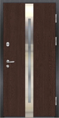 Тёплая входная дверь с терморазрывом NORD 70 НР-15 фотография