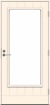 Входная дверь для террас и балконов SWEDOOR by Jeld-Wen Terrace Caspian Eco, M10x21, Правая