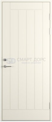 Дверь наружная деревянная ScanDo 01, белая