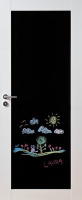 Дверь SWEDOOR by Jeld-Wen Unique 501B, с доской для рисования, М9x21, Белый NCS S 0502-Y