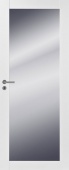  Дверь SWEDOOR by Jeld-Wen Unique 501M, с зеркалом, М9x21, Белый NCS S 0502-Y