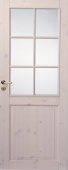 Дверь сосновая SWEDOOR by Jeld-Wen Tradition 52, белый лак,  М9x21,  Правая