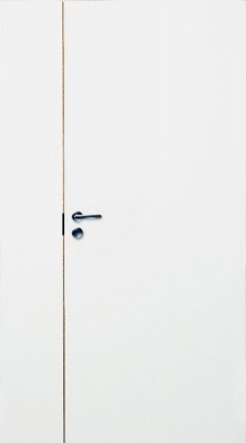Ответная часть белой гладкой двери SWEDOOR by Jeld-Wen Easy 201 3х21 фотография