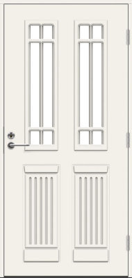 Теплая входная дверь SWEDOOR by Jeld-Wen Classic Scott Eco
