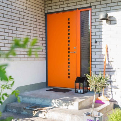 Теплая входная дверь SWEDOOR by Jeld-Wen Character Prisma Eco фотография