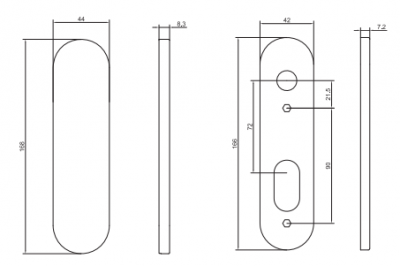  ASSA ABLOY AHW77000BL