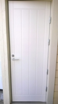 Дверь входная Kaski UO1 Thermo, белая, М23