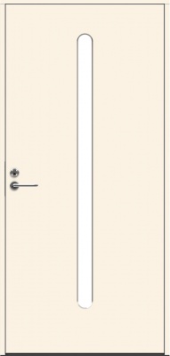  Теплая входная дверь SWEDOOR by Jeld-Wen Character Drop Eco, М10x21, Правая
