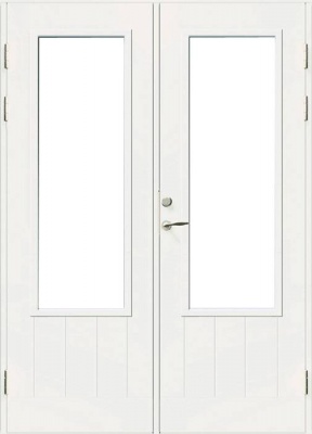 фото дверь входная террасная swedoor by jeld-wen po1894 w16, двустворчатая
