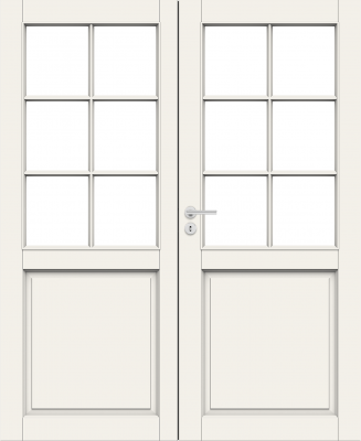Дверь Nord Fin Doors модель 102 pari двухстворчатая