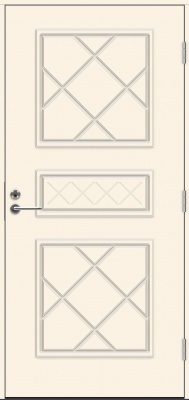  Теплая входная дверь SWEDOOR by Jeld-Wen Classic Sousa Eco, M10x21, Правая